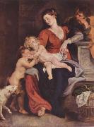 Peter Paul Rubens Heilige Familie mit dem Korbe oil on canvas